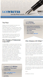 Mobile Screenshot of lcswrites.com